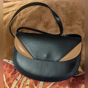 NWOT Valentina Fiore Colour Block Bag Handmade in Italy